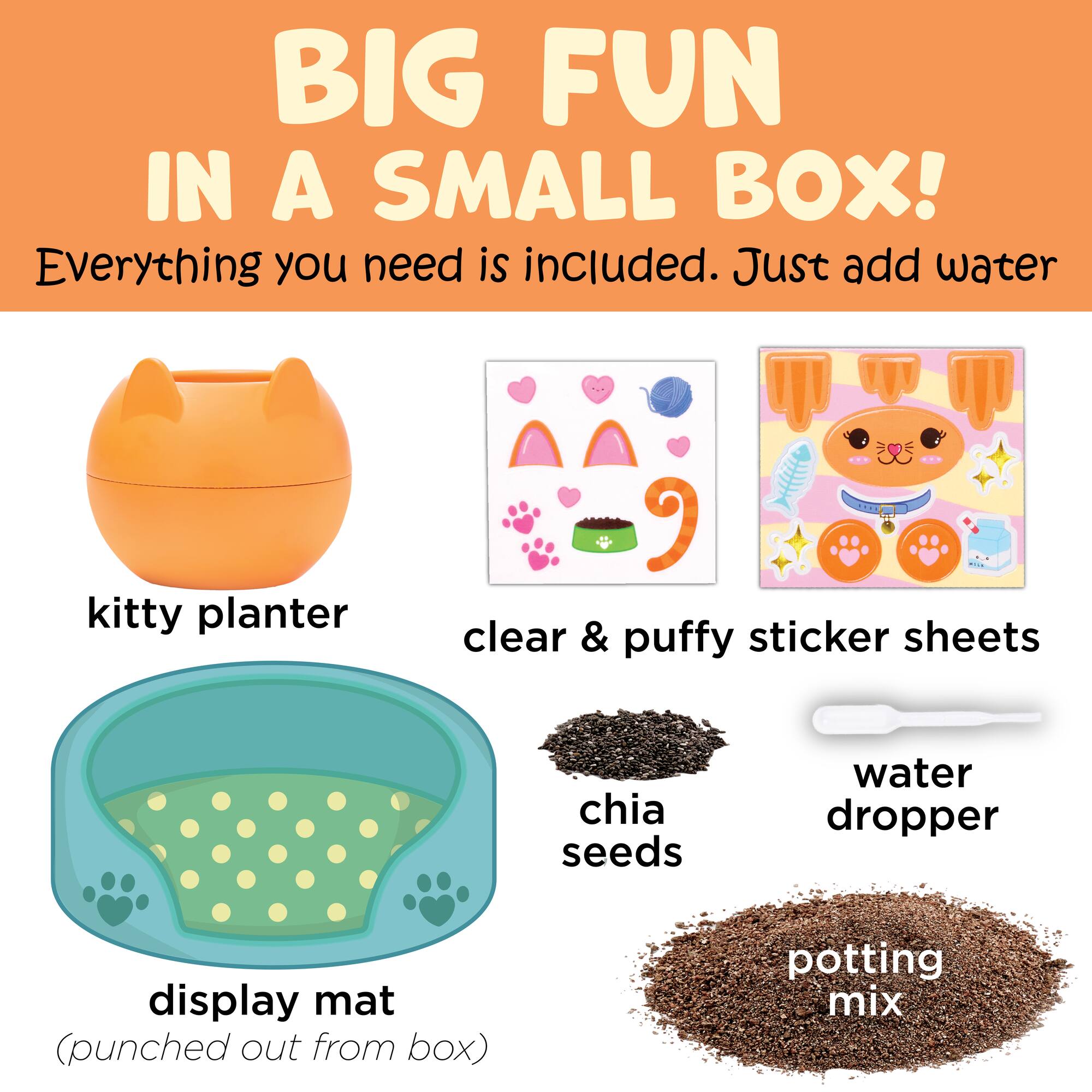 Creativity for Kids® Plant-a-Pet Kitty Kit